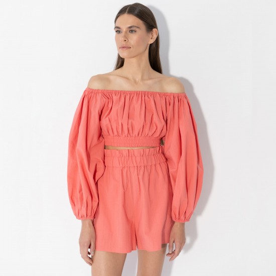 Топ-крестьянка Коралловый