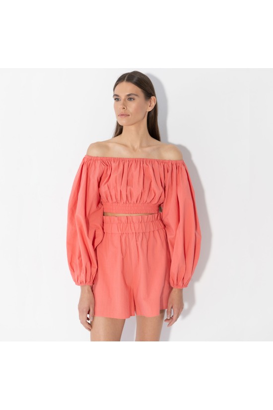 Топ-крестьянка Коралловый