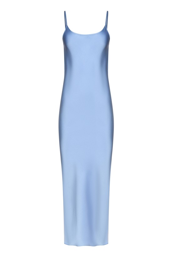 Платье комбинация Голубой