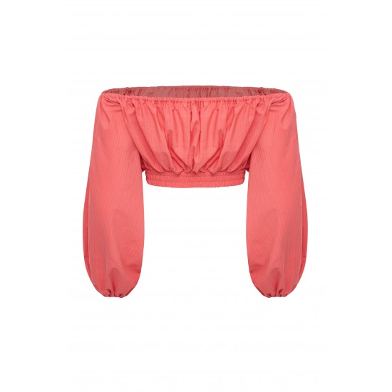 Топ-крестьянка Коралловый