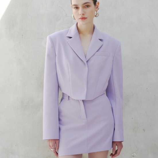 Юбка мини  Лаванда