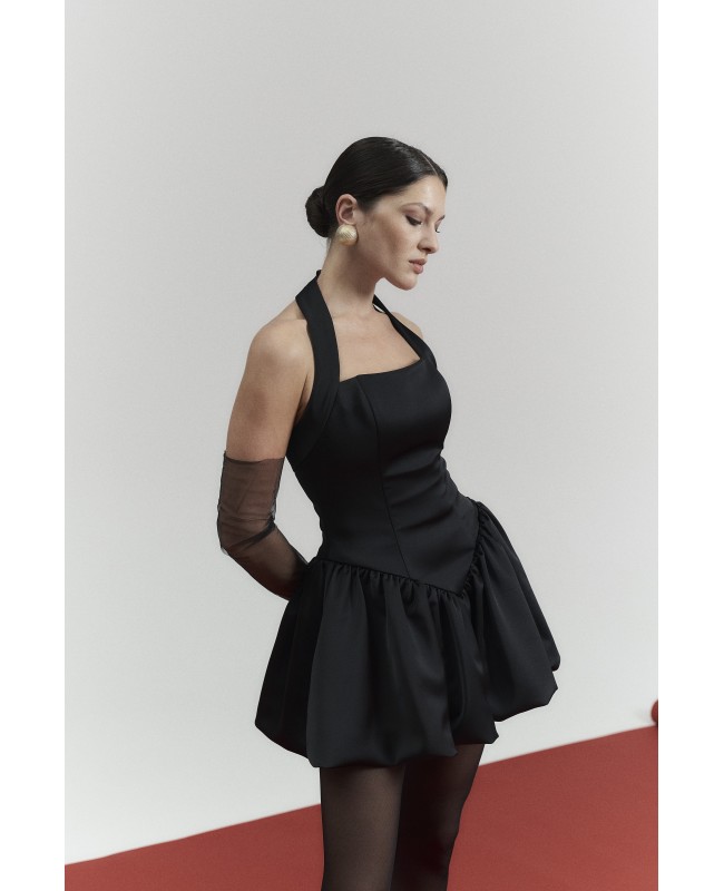 Платье мини "TATI" чёрного цвета