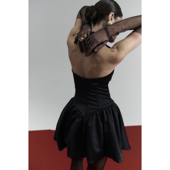 Платье мини "TATI" чёрного цвета