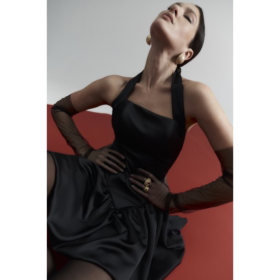 Платье мини "TATI" чёрного цвета