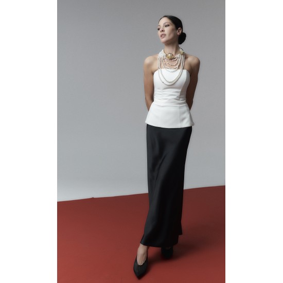 Корсет женский базовый молочный