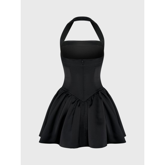 Платье мини "TATI" чёрного цвета