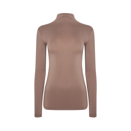 Лонгслив с драпировкой  