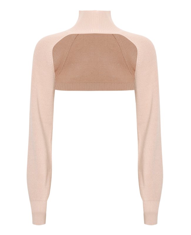 Трикотажные рукава Бежевый