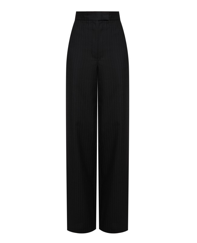 Брюки классические в тонкую полоску