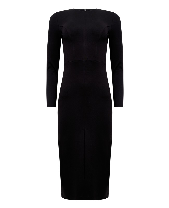 Платье в длине миди из джерси