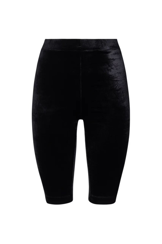 Велосипедки женские из бархата черные