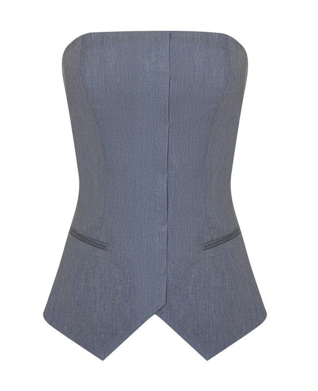 Корсет планка светло-синий