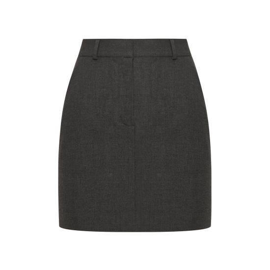 Юбка мини графит