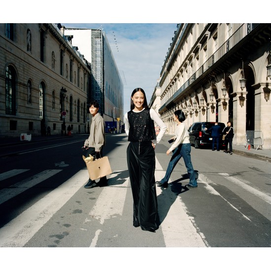 Топ Майка из пайетки Черный