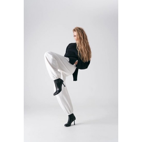 Свитер из мериноса Черный