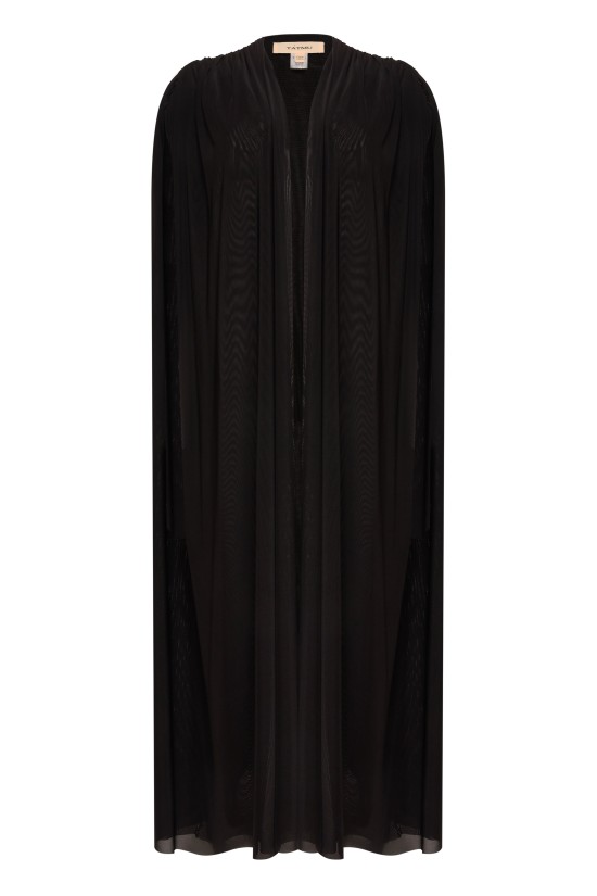 Туника из черной сетки